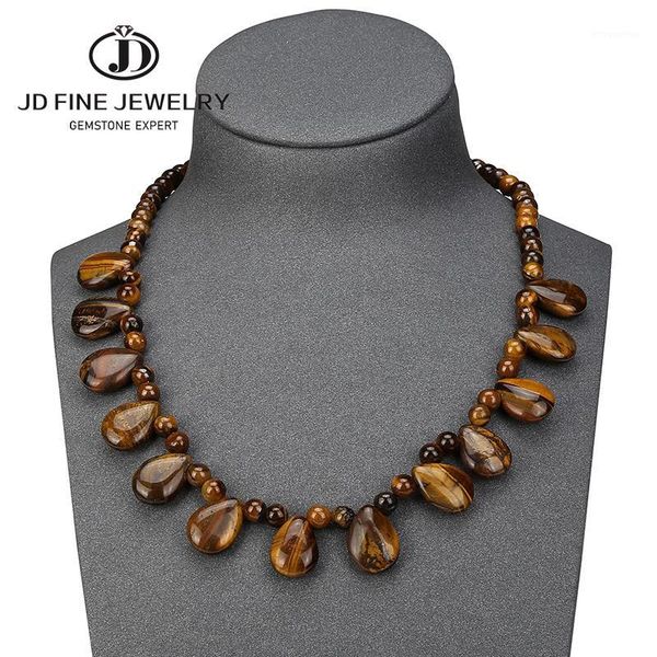 jd vintage bohemia style fashion jewelry gold-color teardrop shape tiger eyes stone pendants statement necklace for women1, Golden;silver
jd vintage bohemia style fashion jewelry gold-color teardrop shape tiger eyes stone pendants statement necklace for women1, Golden;silver