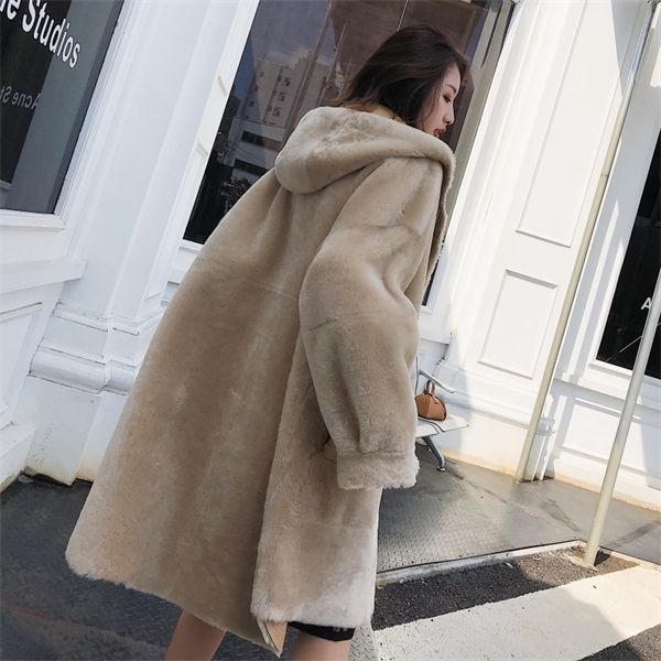 real fur coat women sheep fur jacket hooded winter coat women korean woolen overcoat long abrigos mujer invierno 2020 9025 yy548x1019, Black
real fur coat women sheep fur jacket hooded winter coat women korean woolen overcoat long abrigos mujer invierno 2020 9025 yy548x1019, Black