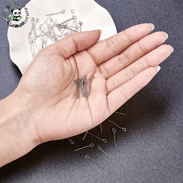 stainless steel eye pins metal jewelry findings for diy 20/30/40/50mm pin 0.7mm hole 2mm
stainless steel eye pins metal jewelry findings for diy 20/30/40/50mm pin 0.7mm hole 2mm