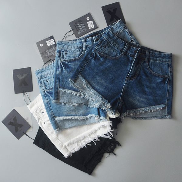2020 new summer style high waist front short back long hair ee denim shorts for women, Blue
2020 new summer style high waist front short back long hair ee denim shorts for women, Blue