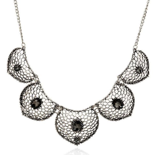 lzhlq vintage hollow multilayer heart necklace fashion geometric metal plated women rhinestone necklaces jewelry accessories, Silver
lzhlq vintage hollow multilayer heart necklace fashion geometric metal plated women rhinestone necklaces jewelry accessories, Silver