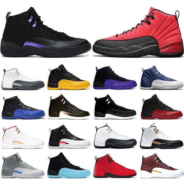 jumpman 12 12s men basketball shoes dark concord reverse flu game indigo university gold mens trainers sports sneakers size 40-47, Black
jumpman 12 12s men basketball shoes dark concord reverse flu game indigo university gold mens trainers sports sneakers size 40-47, Black