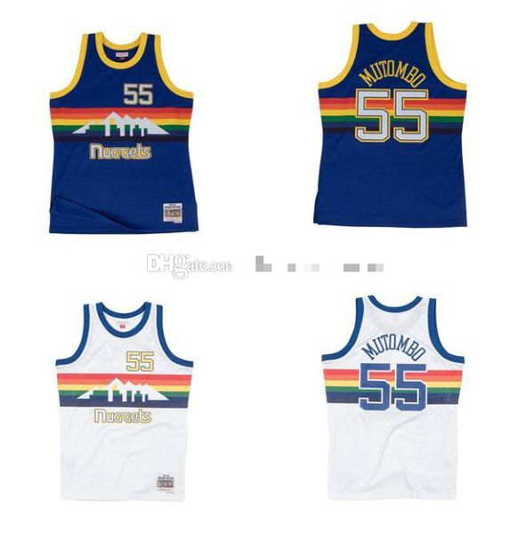 men's basketball denver nuggets 55 dikembe mutombo mitchell & ness 1991-92 hardwoods classics authentic jersey, Black;red
men's basketball denver nuggets 55 dikembe mutombo mitchell & ness 1991-92 hardwoods classics authentic jersey, Black;red