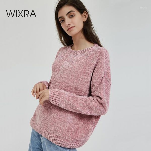 wixra women sweater 2020 solid female o neck chenille warm thick ladies knitted basic for daily pull jumpers autumn winter1, White;black
wixra women sweater 2020 solid female o neck chenille warm thick ladies knitted basic for daily pull jumpers autumn winter1, White;black