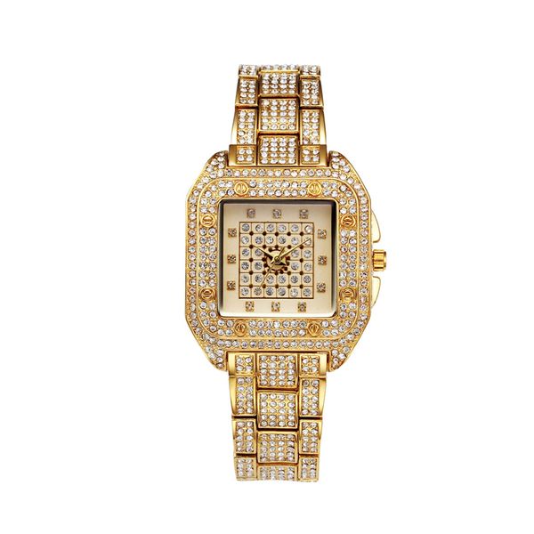 ladies dress watch steel belt japan quartz waterproof high-end full diamond square dial fashion watch, Slivery;brown
ladies dress watch steel belt japan quartz waterproof high-end full diamond square dial fashion watch, Slivery;brown
