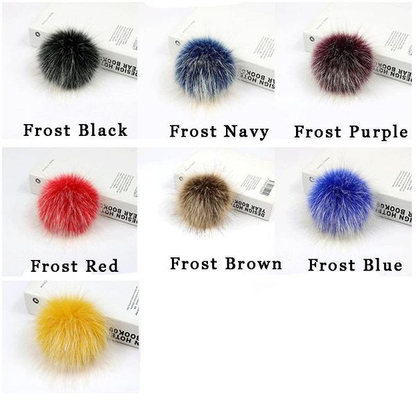 10 pcs/lot diy 10cm colorful faux fox fur pom poms frost white hair tip pompon with buckle knitted hats accessorie jllfbc
10 pcs/lot diy 10cm colorful faux fox fur pom poms frost white hair tip pompon with buckle knitted hats accessorie jllfbc