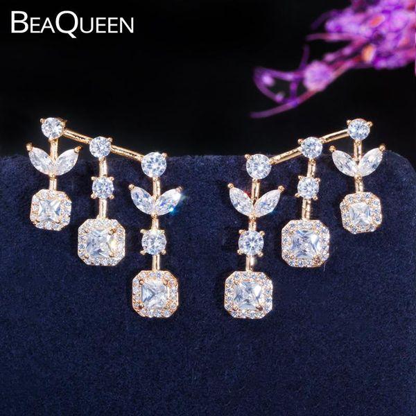 dangle & chandelier beaqueen personality 585 gold color leaf shape big square drop tassel earrings cubic zirconia crystal women fashion jewe, Silver
dangle & chandelier beaqueen personality 585 gold color leaf shape big square drop tassel earrings cubic zirconia crystal women fashion jewe, Silver