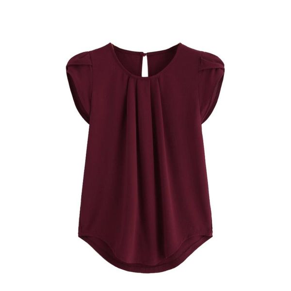 women chiffon solid pure basic soft blouses summer casual loose sleeveless blouse female casual shirts vest blusa#j, White
women chiffon solid pure basic soft blouses summer casual loose sleeveless blouse female casual shirts vest blusa#j, White