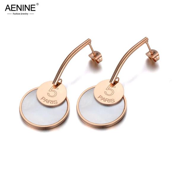stud aenine titanium stainless steel double round disc earrings for women girls trendy shell & acrylic jewelry ae19249, Golden;silver
stud aenine titanium stainless steel double round disc earrings for women girls trendy shell & acrylic jewelry ae19249, Golden;silver