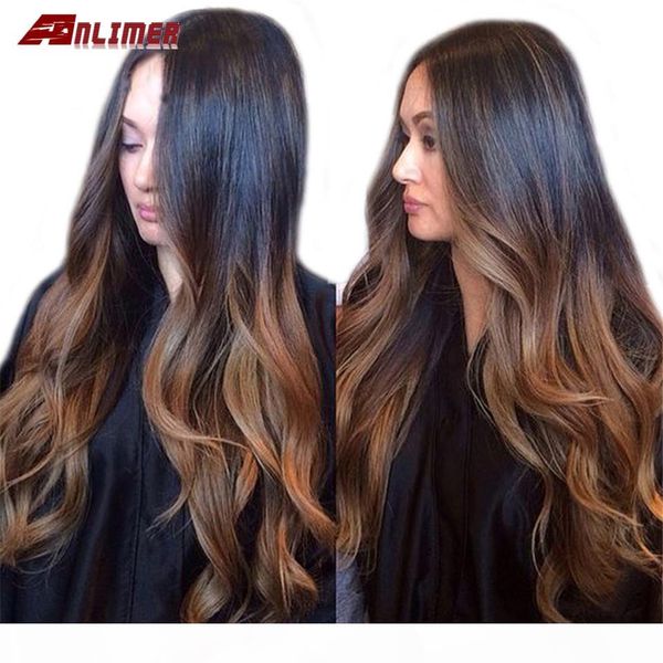anlimer ombre colored lace front wigs baby hair brazilian remy hair body wave wigs for women 1b 30 #leached knots, Black
anlimer ombre colored lace front wigs baby hair brazilian remy hair body wave wigs for women 1b 30 #leached knots, Black