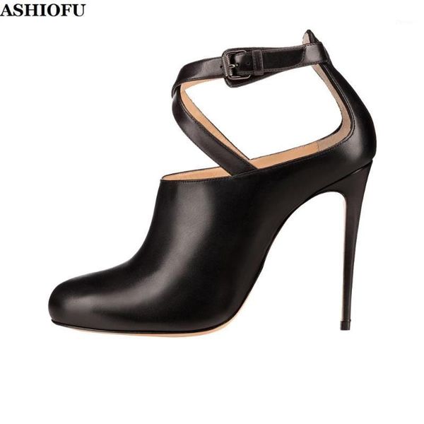 ashiofu new handmade ladies high heel pumps cross buckle strap party prom shoes plus size evening fashion court shoes1, Black
ashiofu new handmade ladies high heel pumps cross buckle strap party prom shoes plus size evening fashion court shoes1, Black