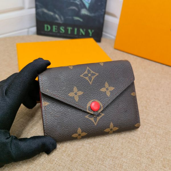 men and women wallet card leather short classic style designer luxury famous brand hand-held money with box size 12-9cm m41938, Red;black
men and women wallet card leather short classic style designer luxury famous brand hand-held money with box size 12-9cm m41938, Red;black