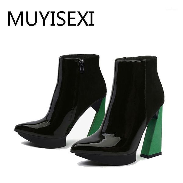 autumn boots ankle women boots 11.5cm extreme high heels pointed toe winter slip-on botas mujer black hl196 muyisexi1
autumn boots ankle women boots 11.5cm extreme high heels pointed toe winter slip-on botas mujer black hl196 muyisexi1