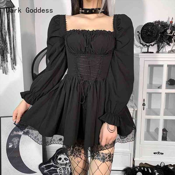 japaneselolita style womensprincess black mini dress bad girl high waist gothic dress kawaii puff sleeve lace white party, Black;gray
japaneselolita style womensprincess black mini dress bad girl high waist gothic dress kawaii puff sleeve lace white party, Black;gray
