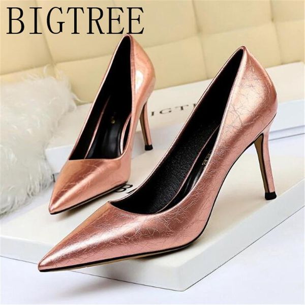 dress shoes 2021 fashion women pumps pu patent leather pointed toe thin heels 8cm high women's wedding, Black
dress shoes 2021 fashion women pumps pu patent leather pointed toe thin heels 8cm high women's wedding, Black