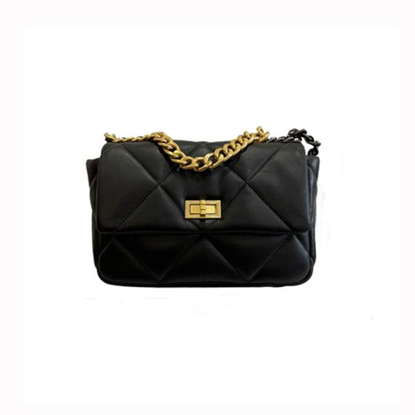 upgraded version of high-quality genuine leather handbags fashion black rhombus chain bag leather shoulder strap diagonal bag
upgraded version of high-quality genuine leather handbags fashion black rhombus chain bag leather shoulder strap diagonal bag