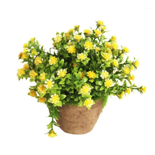 artificial plants simulated plant decorative bonsai plastic flower for home decoration (yellow)1
artificial plants simulated plant decorative bonsai plastic flower for home decoration (yellow)1
