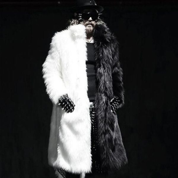 men's fur & faux autumn black white splice long mink leather jacket mens winter thicken warm coat men slim jackets fashion 4xl
men's fur & faux autumn black white splice long mink leather jacket mens winter thicken warm coat men slim jackets fashion 4xl