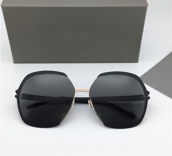 new fashion designer women sunglasses mykita felicia ultralight metal butterfly frame glasses uv400 protection color film lens, White;black
new fashion designer women sunglasses mykita felicia ultralight metal butterfly frame glasses uv400 protection color film lens, White;black