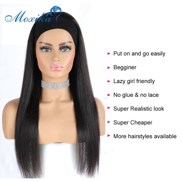 headband wig human hair short human hair wigs straight human hair wigs for black women remy 150 straight wig f wmttgf, Black;brown
headband wig human hair short human hair wigs straight human hair wigs for black women remy 150 straight wig f wmttgf, Black;brown