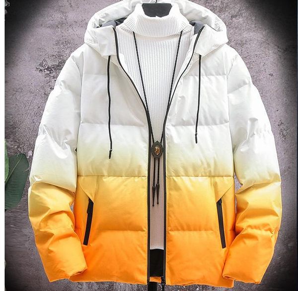 2021 winter with new style fashion long sleeve hooded men's cotton-padded clothes coat, Black
2021 winter with new style fashion long sleeve hooded men's cotton-padded clothes coat, Black