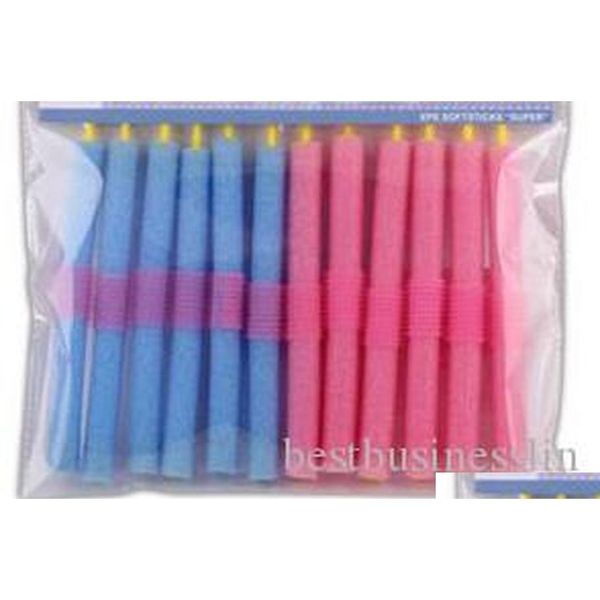 12 pcs set new soft foam bendy hair rollers curlers cling pink and blue bendy rollers qyltrj lipper
12 pcs set new soft foam bendy hair rollers curlers cling pink and blue bendy rollers qyltrj lipper