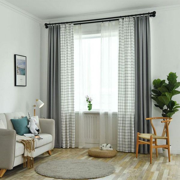 nordic simple modern mosaic lattice living room bay window bedroom bedroom blackout curtain finished product can be customized
nordic simple modern mosaic lattice living room bay window bedroom bedroom blackout curtain finished product can be customized
