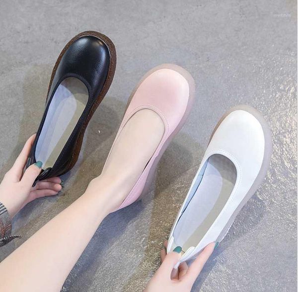 women's soft autumn spring leather cowhide soft sole all kinds of fashionable single shoes women's shoes shallow mouth retro1, Black
women's soft autumn spring leather cowhide soft sole all kinds of fashionable single shoes women's shoes shallow mouth retro1, Black