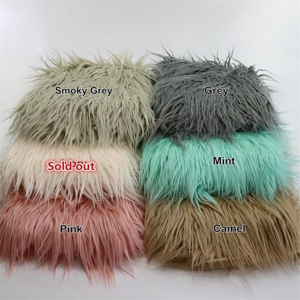 75*50cm) soft long pile faux fur mongolian fur blanket basket stuffer newborn pgraphy props baby shower gift y200109
75*50cm) soft long pile faux fur mongolian fur blanket basket stuffer newborn pgraphy props baby shower gift y200109