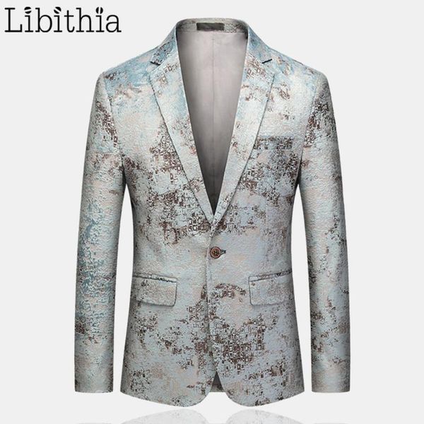 men's print casual blazers slim fit luxury jackets wedding dress stage party plus size m-6xl clothes male a1221, White;black
men's print casual blazers slim fit luxury jackets wedding dress stage party plus size m-6xl clothes male a1221, White;black