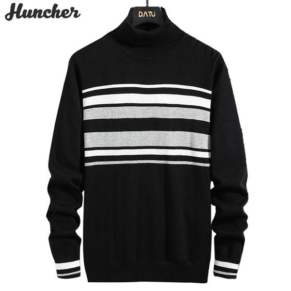 men's sweaters huncher mens knitted sweater male 2021 winter fleece casual patchwork pullover jumper men korean black for, White;black
men's sweaters huncher mens knitted sweater male 2021 winter fleece casual patchwork pullover jumper men korean black for, White;black