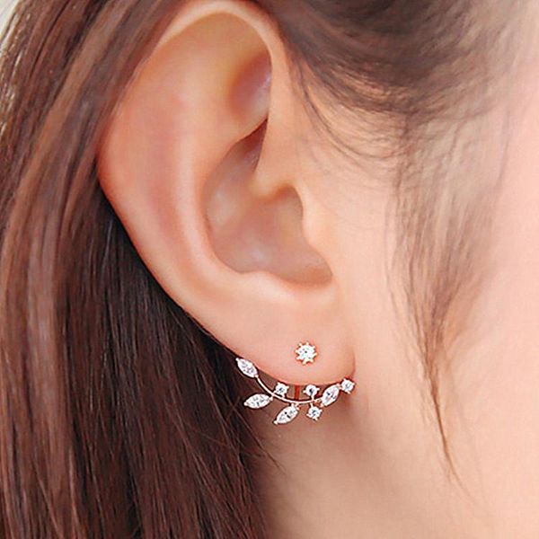 stud elegant girl jewelry fashion horse eye diamond earrings korean leaf rhinestone hanging behind branches, Golden;silver
stud elegant girl jewelry fashion horse eye diamond earrings korean leaf rhinestone hanging behind branches, Golden;silver