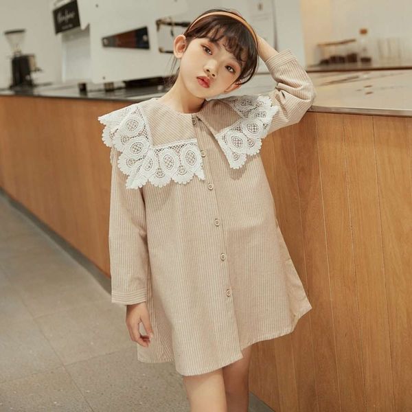 h2105 physical store 2021 spring new children's striped cloth skirt korean girl's drs, Red;yellow
h2105 physical store 2021 spring new children's striped cloth skirt korean girl's drs, Red;yellow