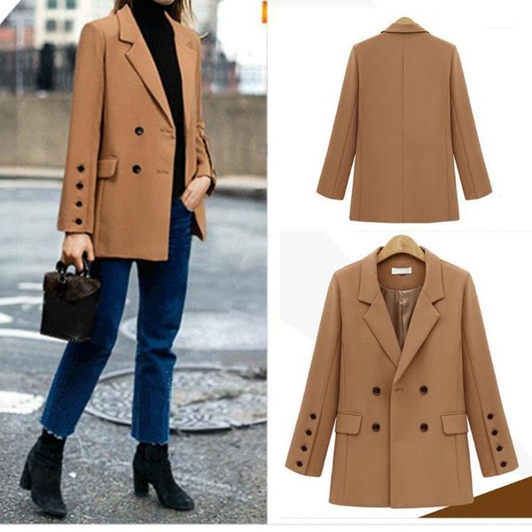 elegant female office outerwear women v-neck elastic camel excellent cotton casual formal blazers work suit s-xl1, White;black
elegant female office outerwear women v-neck elastic camel excellent cotton casual formal blazers work suit s-xl1, White;black