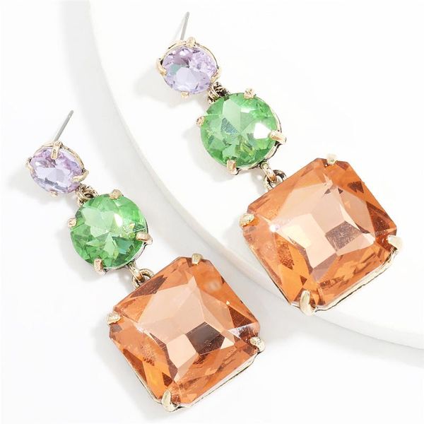 LUBOV Multicolor Square Candy Drop Earrings Pendant Fashion Jewelry for Women 2020 New Fashion Christmas Party Christmas Earring, Silver
LUBOV Multicolor Square Candy Drop Earrings Pendant Fashion Jewelry for Women 2020 New Fashion Christmas Party Christmas Earring, Silver