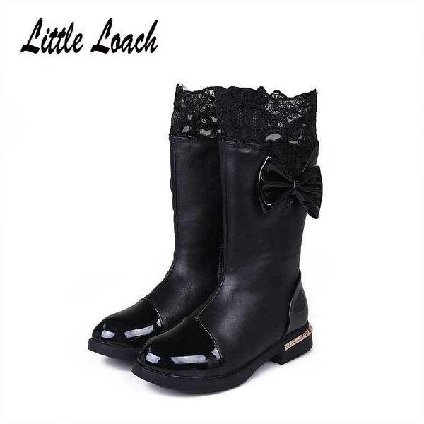 children' winter boots for girls lace bowtie mid-calf fashion boots princess winter flats dress shoes black red pink snow shoes y20010, Black;grey
children' winter boots for girls lace bowtie mid-calf fashion boots princess winter flats dress shoes black red pink snow shoes y20010, Black;grey