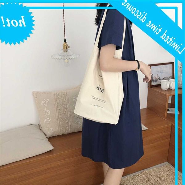 e93 hanfeng chic art small fresh canvas new portable shopping bag