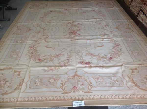 12.3'x15.85' aubusson rugs floral design french aubusson carpet hand woven carpet1
12.3'x15.85' aubusson rugs floral design french aubusson carpet hand woven carpet1