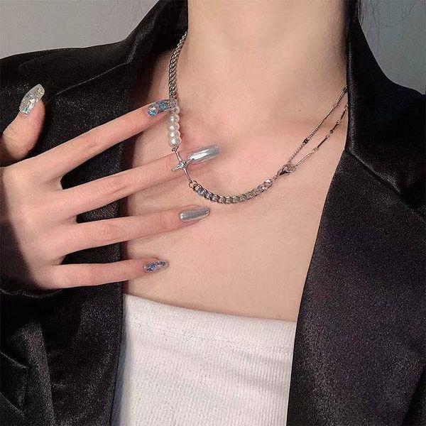 chains 2021 personality cross square metal multilayer hip hop long chain cool simple necklace for women men jewelry gifts, Silver
chains 2021 personality cross square metal multilayer hip hop long chain cool simple necklace for women men jewelry gifts, Silver