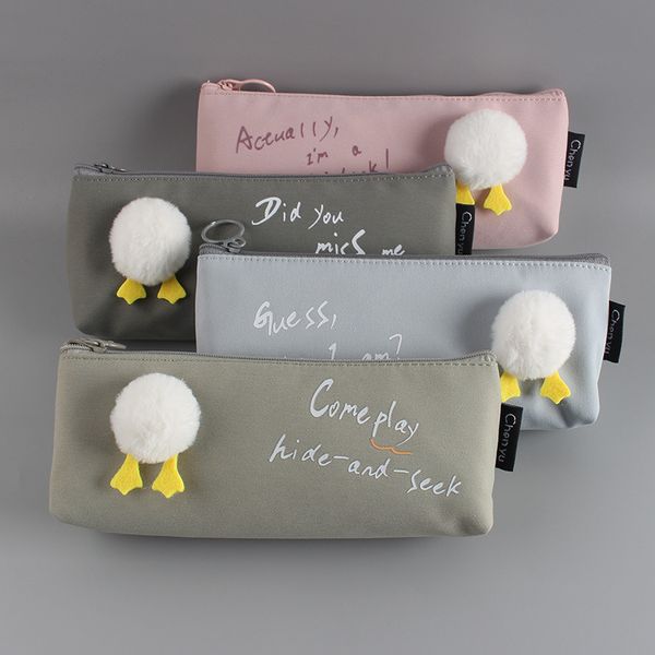 cute pencil bag student large capacity simple cartoon plush toy design zipper pink blue student fashion
cute pencil bag student large capacity simple cartoon plush toy design zipper pink blue student fashion