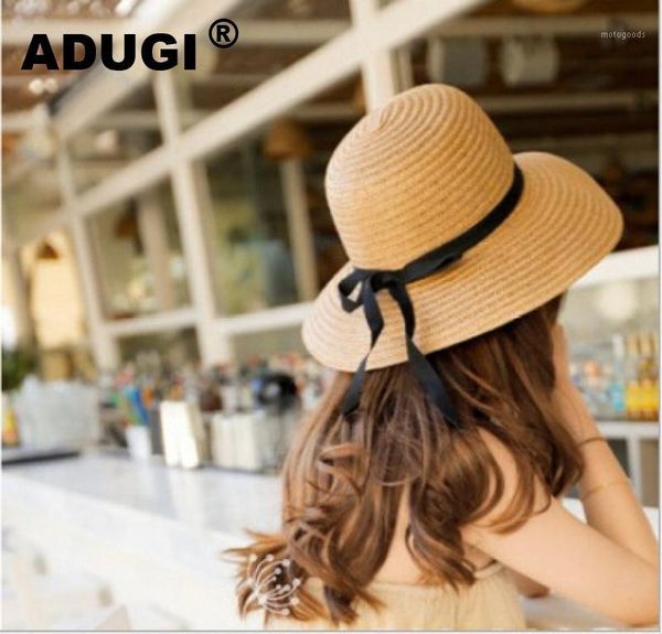 wide brim hats adugi spring and summer fashion women's hat ribbon beach straw sun sunscreen outdoor travel breathable1, Blue;gray
wide brim hats adugi spring and summer fashion women's hat ribbon beach straw sun sunscreen outdoor travel breathable1, Blue;gray