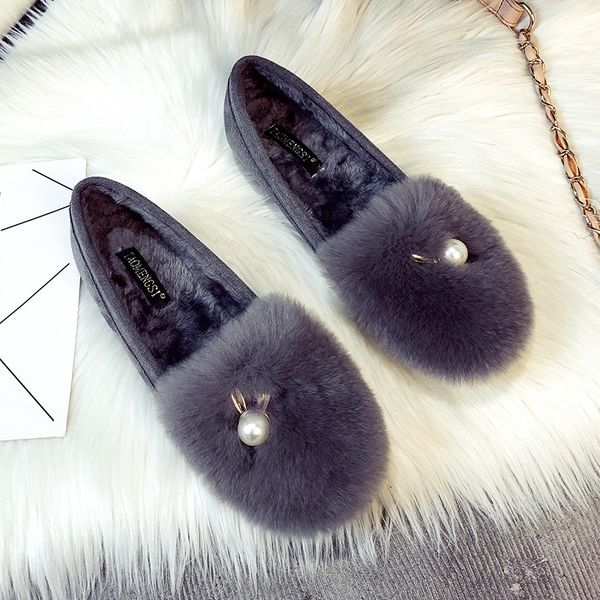 big pearl metal bunny ears cotton moccasins winter plush shoes women thicken soled furry loafers cozy fur flats plus size 34-43 201128, Black
big pearl metal bunny ears cotton moccasins winter plush shoes women thicken soled furry loafers cozy fur flats plus size 34-43 201128, Black