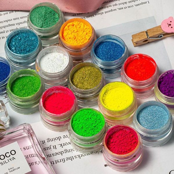 nail glitter 6 pcs/set powder neon pigment fluorescence shinny gradient manicure diy dust decor ar m4t2, Silver;gold
nail glitter 6 pcs/set powder neon pigment fluorescence shinny gradient manicure diy dust decor ar m4t2, Silver;gold