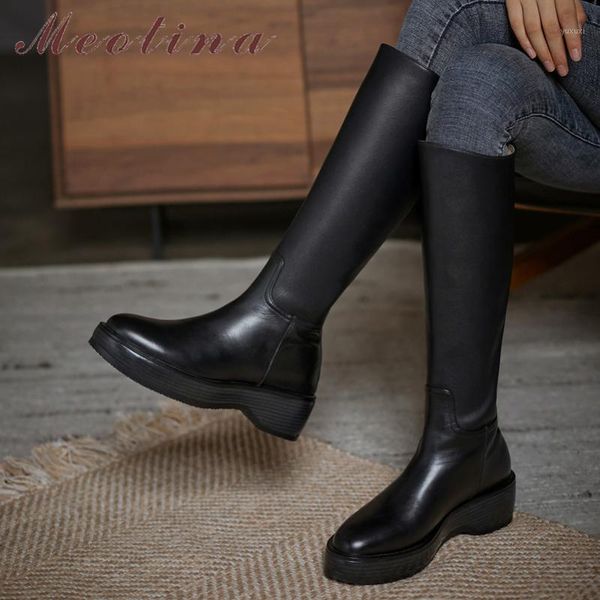 boots meotina real leather platform high heel riding women long shoes zipper chunky heels knee autumn winter1, Black
boots meotina real leather platform high heel riding women long shoes zipper chunky heels knee autumn winter1, Black