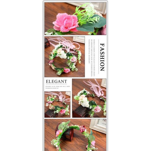 haimeikang bride women flower crown hair band wedding floral headband garland ribbon bow girl flower wreath hair acc qylack
haimeikang bride women flower crown hair band wedding floral headband garland ribbon bow girl flower wreath hair acc qylack