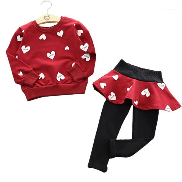 clothing sets toddler girls clothes kids autumn winter t-shirt+pants two piece cotton long sleeve love print sport suit children set1, White
clothing sets toddler girls clothes kids autumn winter t-shirt+pants two piece cotton long sleeve love print sport suit children set1, White