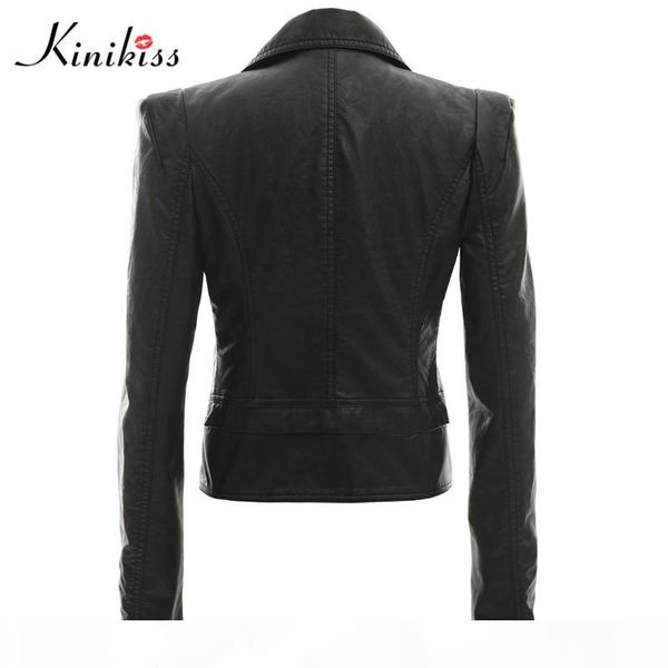 wholesale-kinikiss fashion women short black leather jacket coat autumn steampunk motorcycle faux leather jacket female gothic coat, Black;brown
wholesale-kinikiss fashion women short black leather jacket coat autumn steampunk motorcycle faux leather jacket female gothic coat, Black;brown