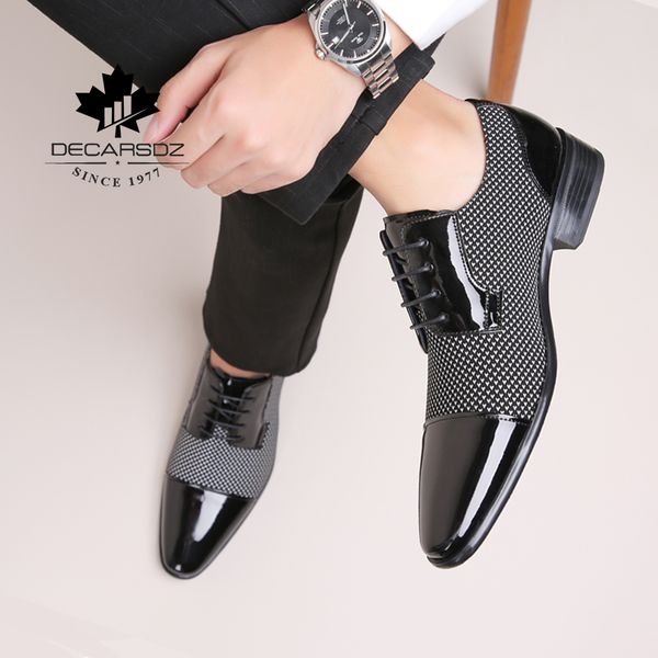 new formal leather dress brand office fashion male design luxury footwear men shoes c1120, Black
new formal leather dress brand office fashion male design luxury footwear men shoes c1120, Black
