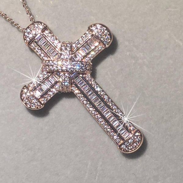 chains 925 silver exquisite bible jesus cross pendant necklace women men fine jewelry crucifix charm simulated diamond rose gold1
chains 925 silver exquisite bible jesus cross pendant necklace women men fine jewelry crucifix charm simulated diamond rose gold1