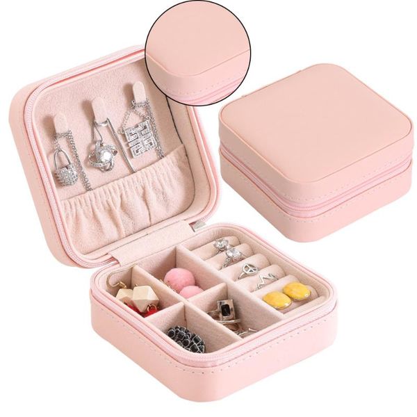 pu single layer simple storage creative portable jewelry storage box earrings ring small jewelry box travel case birthday gifts, Pink;blue
pu single layer simple storage creative portable jewelry storage box earrings ring small jewelry box travel case birthday gifts, Pink;blue